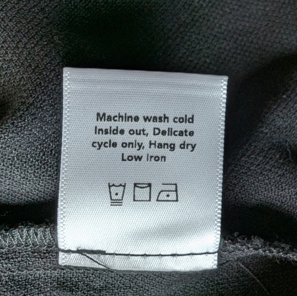 Vetta The Gathered Sleeve Wrap Top Black Tencel V Neck Puff Sleeve Women's Small - Picture 13 of 15